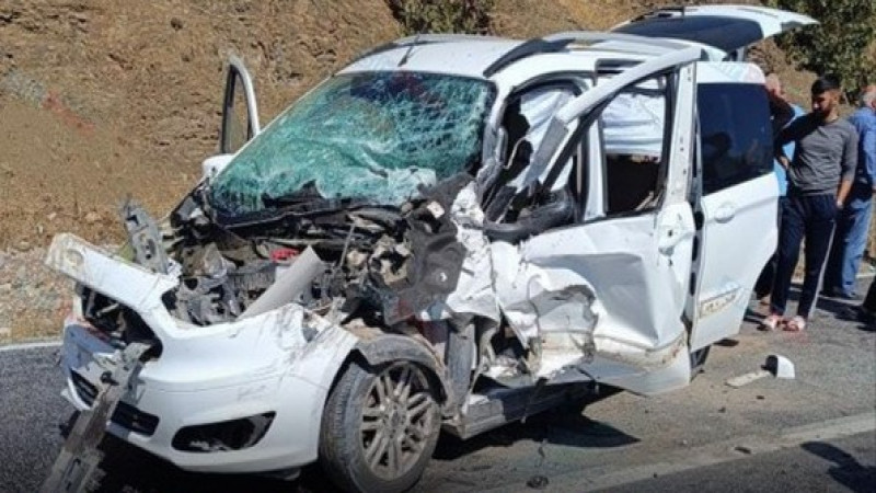 Siirt-Bitlis Karayolu’nda kaza: 3 yaralı