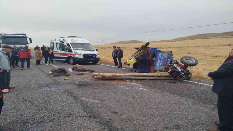 Malatya’da tır ile çapa motoru çarpıştı: 1 ölü, 2 ağır yaralı